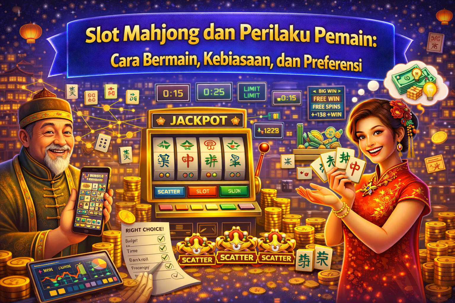 Slot Mahjong dan Perilaku Pemain: Cara Bermain, Kebiasaan, dan Preferensi